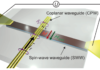 Detection of Short-Waved Spin Waves in Individual Microscopic Spin-Wave Waveguides Using the Inverse Spin Hall Effect