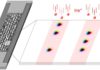 Helium ions put skyrmions on the track