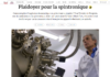 Plaidoyer pour la spintronique