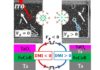 Controlling skyrmion chirality with a gate voltage